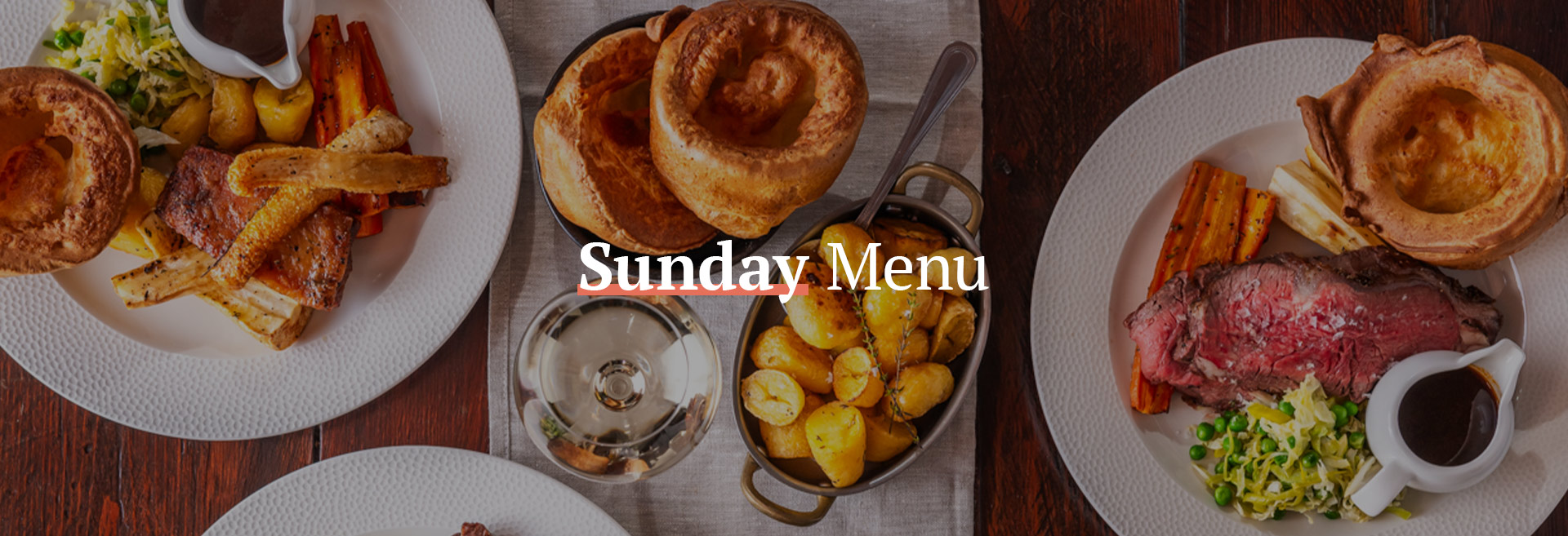 Sunday Menu at Harry Cook Free House