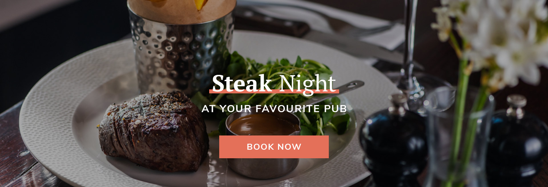 Steak Night at Harry Cook Free House