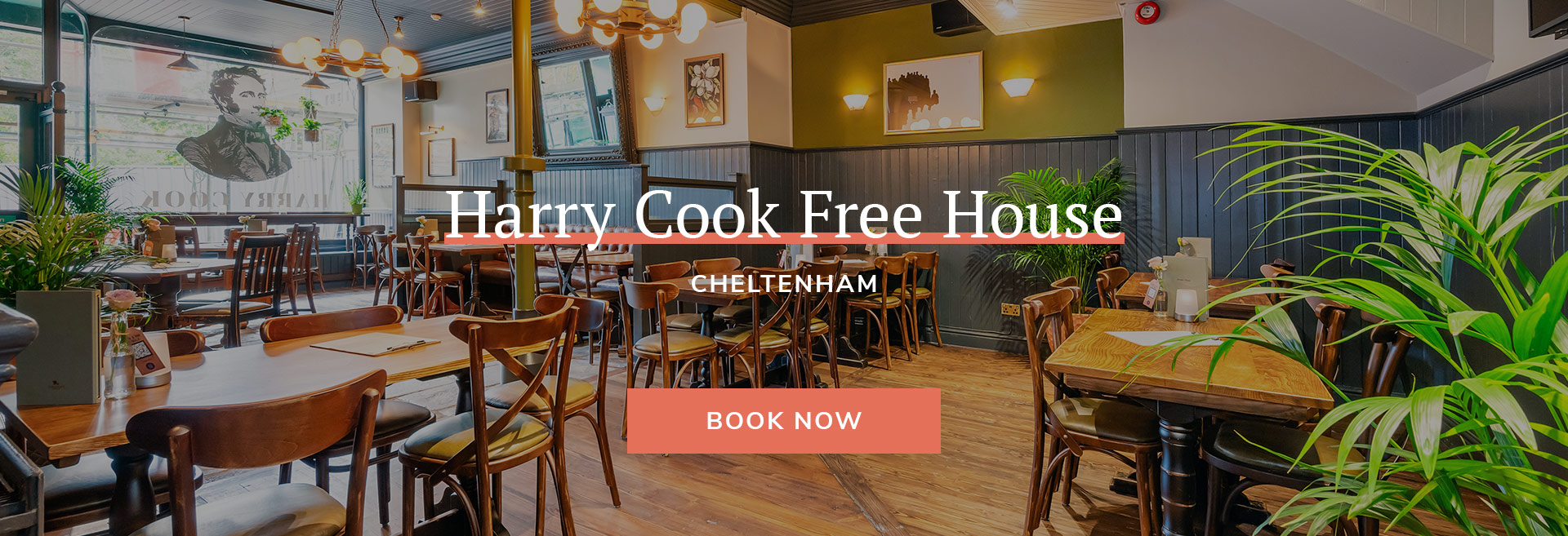 Join us at Harry Cook Free House in Cheltenham for delicious pub food